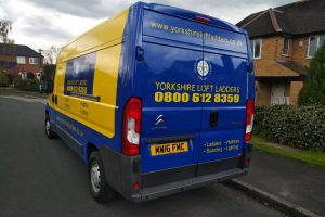 Yorkshire Loft Ladders New Van