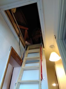 Skipton installation loft ladder & boarding